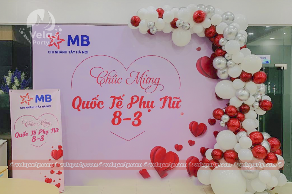 33 Mẫu Trang Trí Ngày Quốc Tế Phụ Nữ 8 Tháng 3 Đẹp Nhất - Vela Party