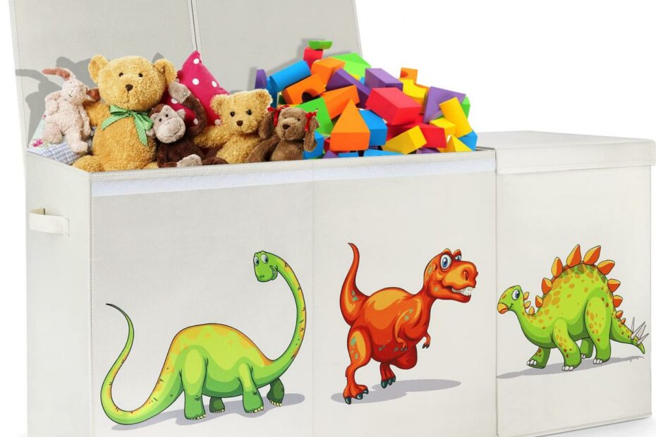 Amazon.Com: Toy Chest For Boys, Storage Bins For Toys, Toy Box For Boys,  Kids Toy Storage Bins, Sturdy & Foldable, Removable Divider, Large Storage  Containers For Playroom, Bedroom, Closet, Home, Dinosaur Pattern :