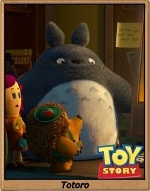 Totoro / Bonnie'S Toys / Toy Story / Pixar / John Lasseter | Toy Story,  Personagens