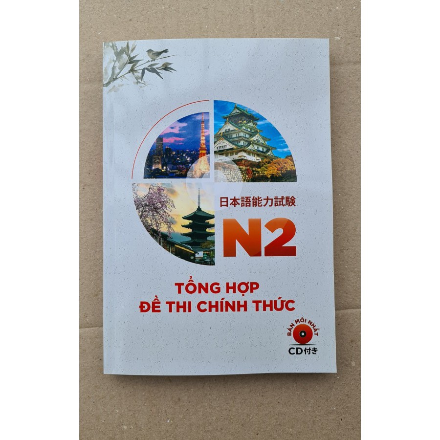 Sách Tổng Hợp Đề Thi Chính Thức N2 ( Kèm Cd - Tái Bản 2020) | Lazada.Vn