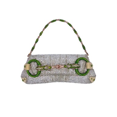 Gucci | Tom Ford Serpent Head Clutch Bag In Lizard With Swarovski Crystals  | Handbags And Accessories | 2020 | Sotheby'S