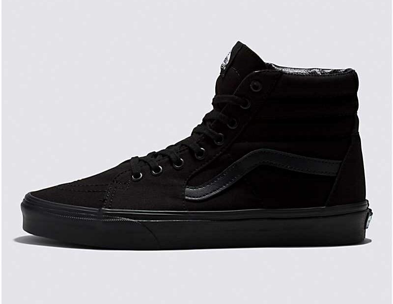 Vans | Sk8-Hi Black/Black/Black Classics Shoe