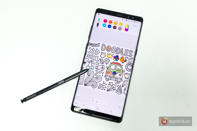 Galaxy Note8 Có Tính Năng Tô Màu Rất Thú Vị, Bạn Đã Thử Chưa?