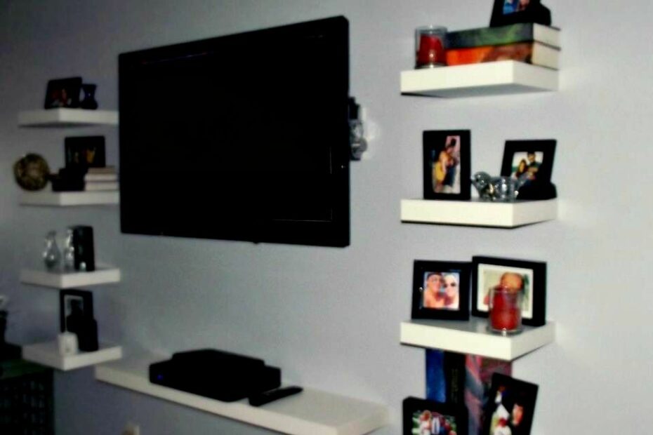 Floating Ikea Lack Shelves As An Entertainment Center | Floating Shelves  Entertainment Center, Floating Shelves, Entertainment Shelves