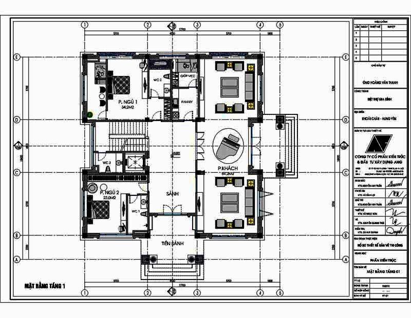 Tập Hồ Sơ Bản Vẽ Thiết Kế Kiến Trúc Nhà Ở Đầy Đủ Bao Gồm Những Gì? Tv230066