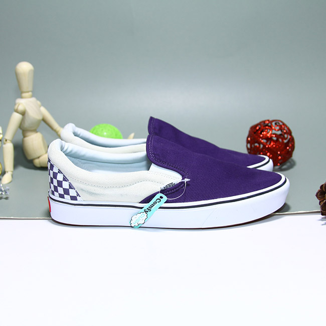 Vans Slip-On Thấp Cổ Vải Tím Vtvt001 Converse9.Com