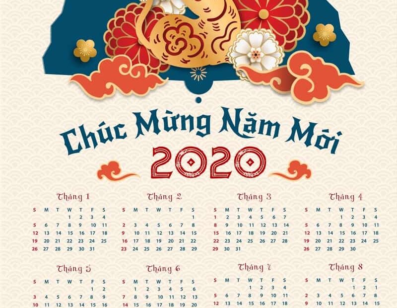 27+ Mẫu Lịch Treo Tường Đẹp Cho Xuân Tân Sửu 2021 -Sagogifts