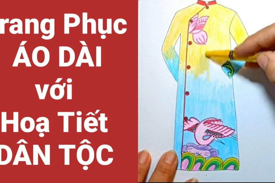 Vẽ Trang Phục Áo Dài Với Họa Tiết Dân Tộc | Vẽ Áo Dài Nam - Thiết Kế Tạo  Mẫu Trang Phục | Kcart3 - Youtube