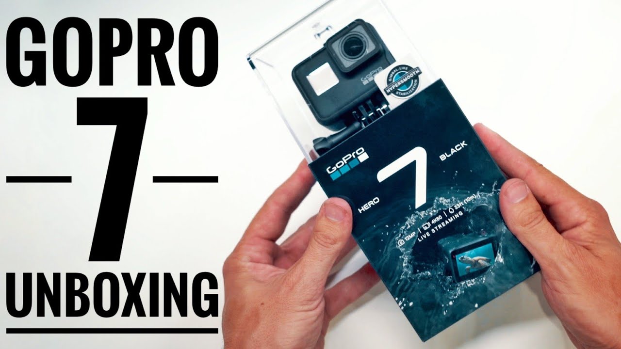 Gopro Hero 7 Black Unboxing - Youtube