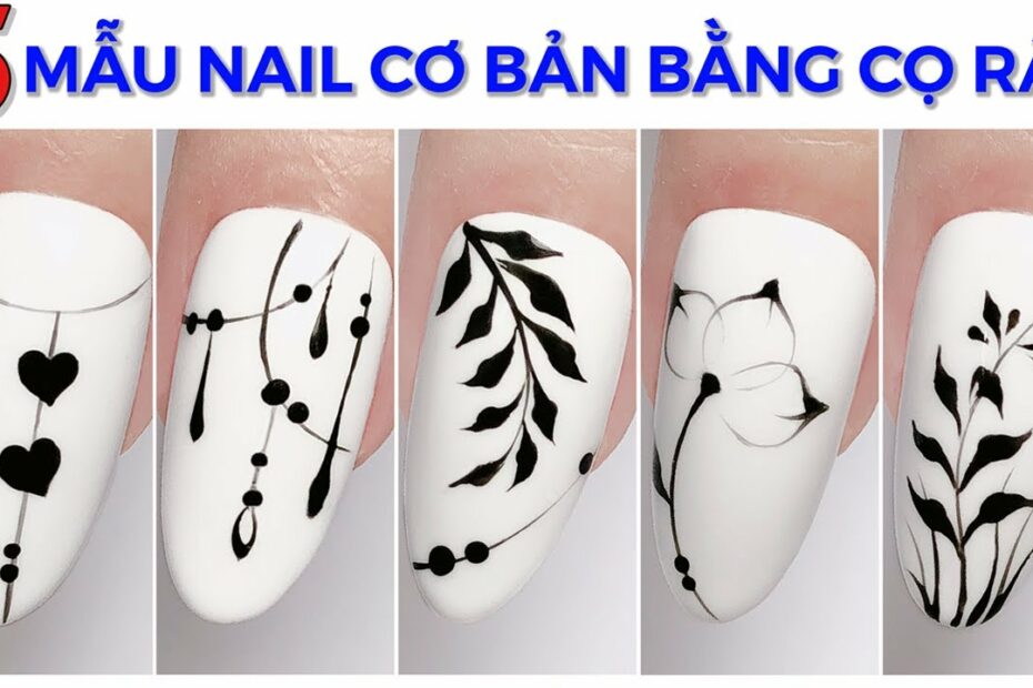 Top 5 Easy Nail Art With Liner Brush - Youtube