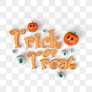 Trick Or Treat Png Transparent Images Free Download | Vector Files | Pngtree