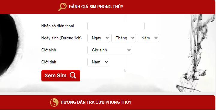 Tra Cứu Sim Phong Thuỷ - Giải Pháp Chọn Sim Số Đẹp Hợp Tuổi, Hợp Mệnh