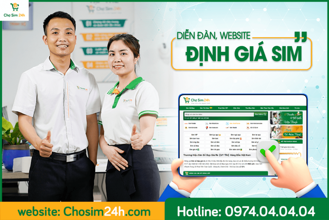 Định Giá Sim Nhanh - Chuẩn - Chính Xác Công Nghệ Ai 4.0