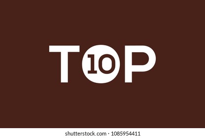 5,160 Top 10 Logo Images, Stock Photos & Vectors | Shutterstock