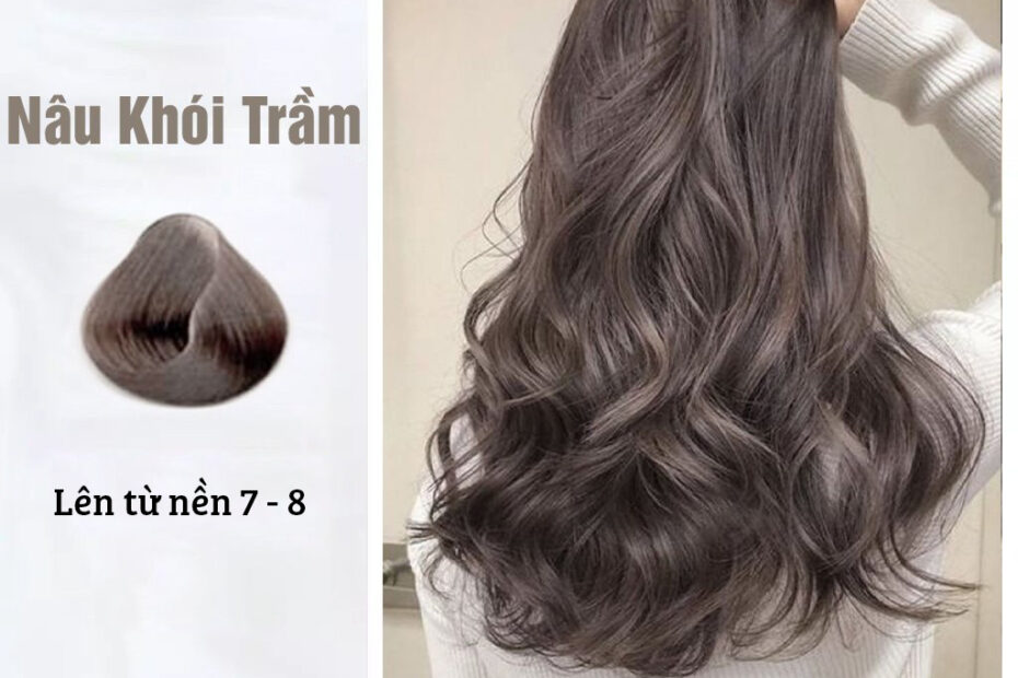 Thuốc Nhuộm Tóc Dạng Tuýp Màu Nâu Khói Trầm (Không Cần Tẩy) Damask - Mỹ  Phẩm Chính Hãng