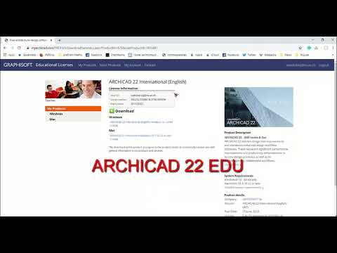 01 วิธีดาวน์โหลดและติดตั้งโปรแกรม ArchiCAD