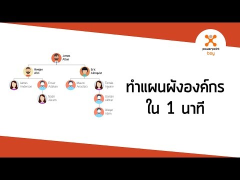 Powerpoint : Organizational Chart / แผนผังองค์กร