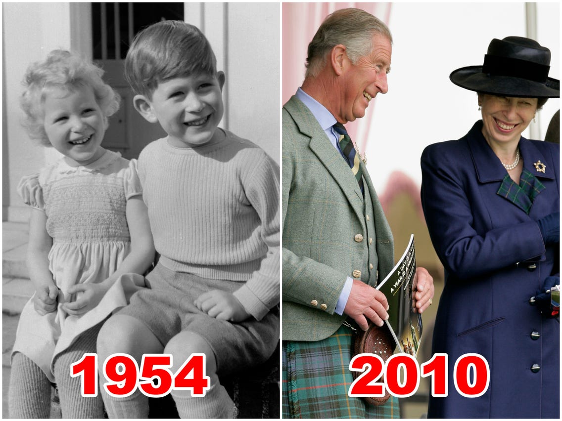 Photos: King Charles Iii And Princess Anne Through The Years