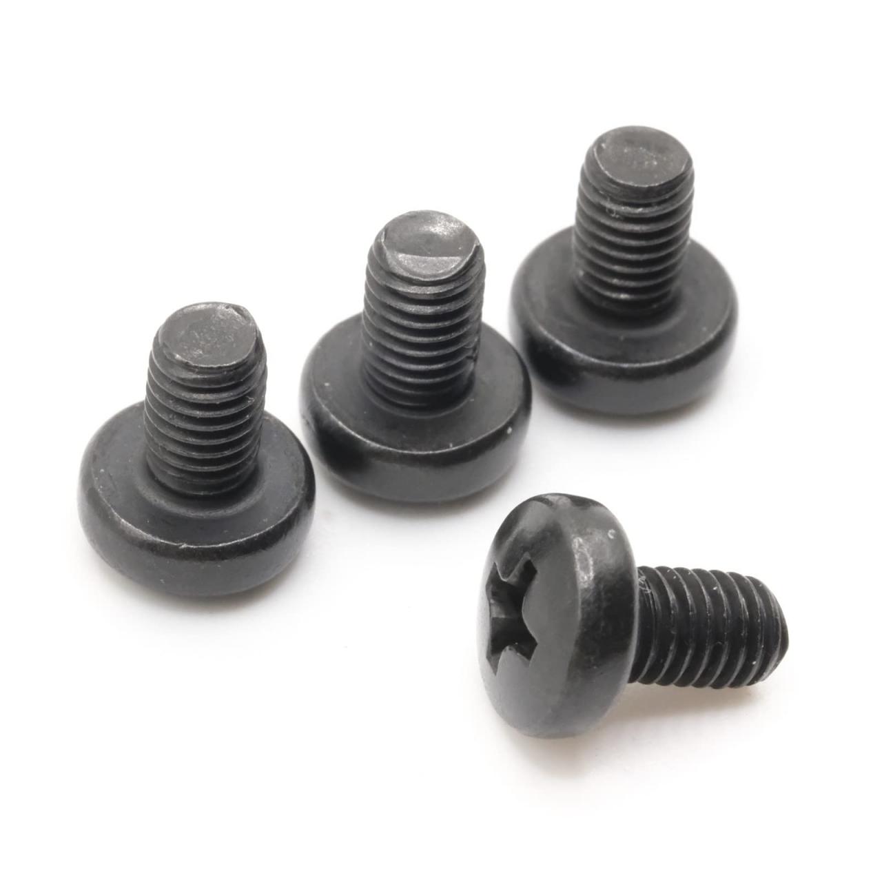 Amazon.Com: Replacementscrews Rear License Plate Screws Compatible With Bmw  - M5-0.8 X 8Mm - Stainless Steel - Black Oxide (Pack Of 4) : Automotive