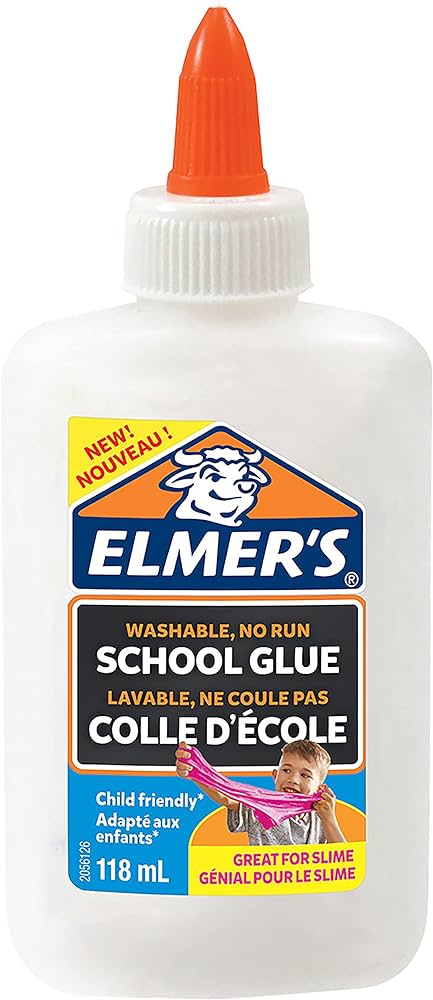 Amazon.Com: Elmer'S Liquid Pva Glue, Washable, White, 118Ml– Great For  Making Slime : Arts, Crafts & Sewing