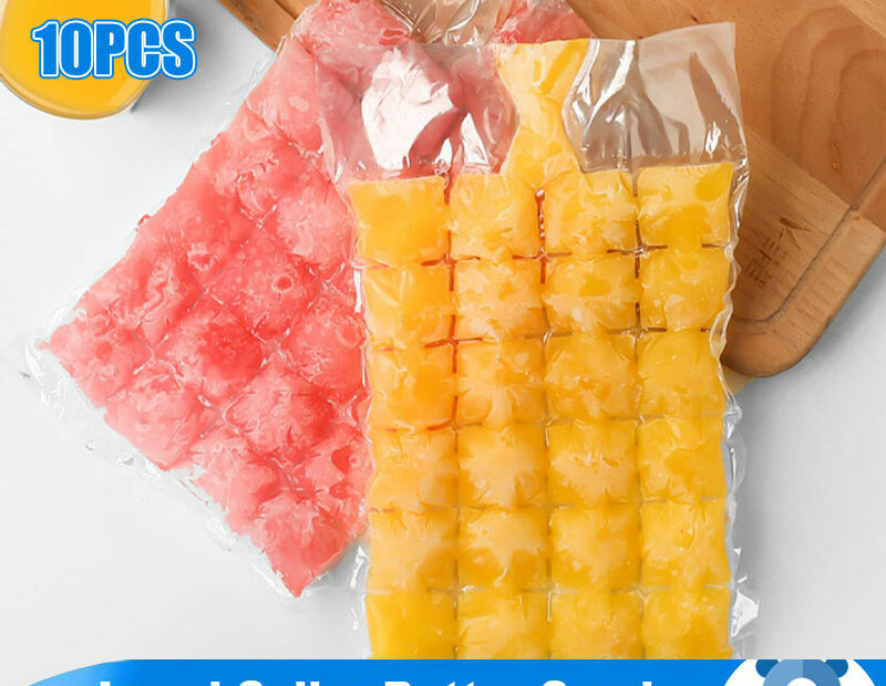 Disposable Ice Bag Household Self-Sealing Ice Box Bag Summer Edible Ice  Cube Ice Bag | Lazada Ph