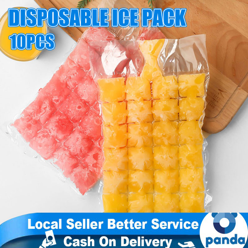 Disposable Ice Bag Household Self-Sealing Ice Box Bag Summer Edible Ice  Cube Ice Bag | Lazada Ph