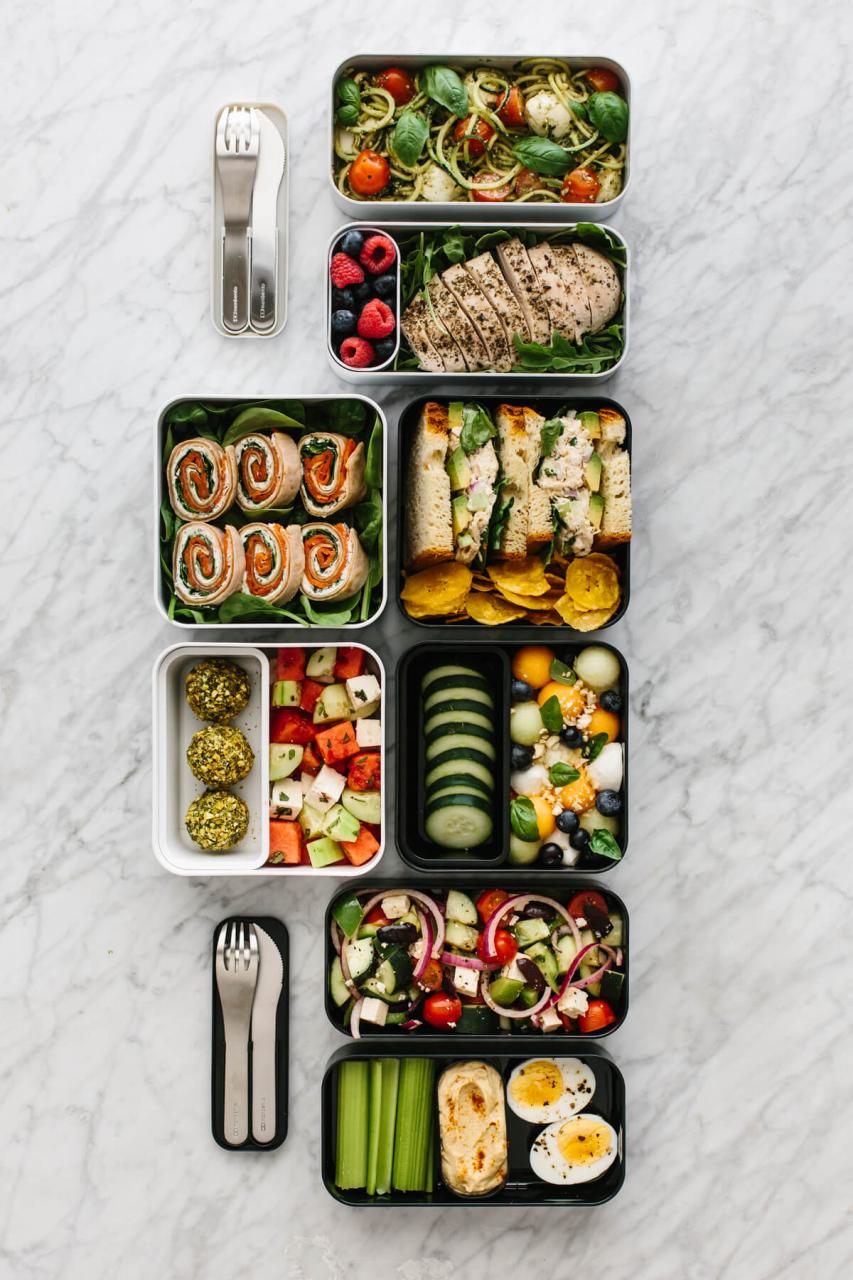 Bento Box Lunch Ideas - For Work Or School - Downshiftology