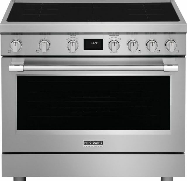 Frigidaire Professional® 36'' Smudge-Proof® Stainless Steel Freestanding  Induction Range | East Coast Appliance | Chesapeake, Norfolk & Virginia  Beach