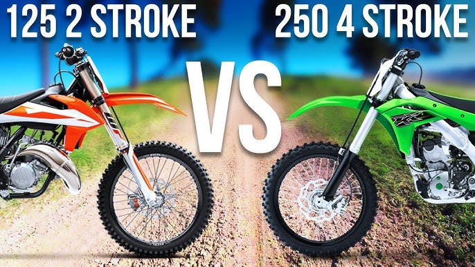 250 2 Stroke Vs. 250 4 Stroke - Youtube