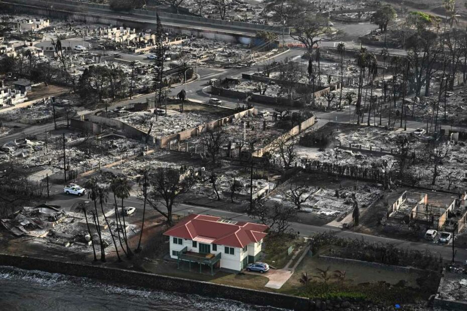 The Red-Roofed Home That Survived The Fires In Lahaina Is Now A Ray Of Hope  : Npr