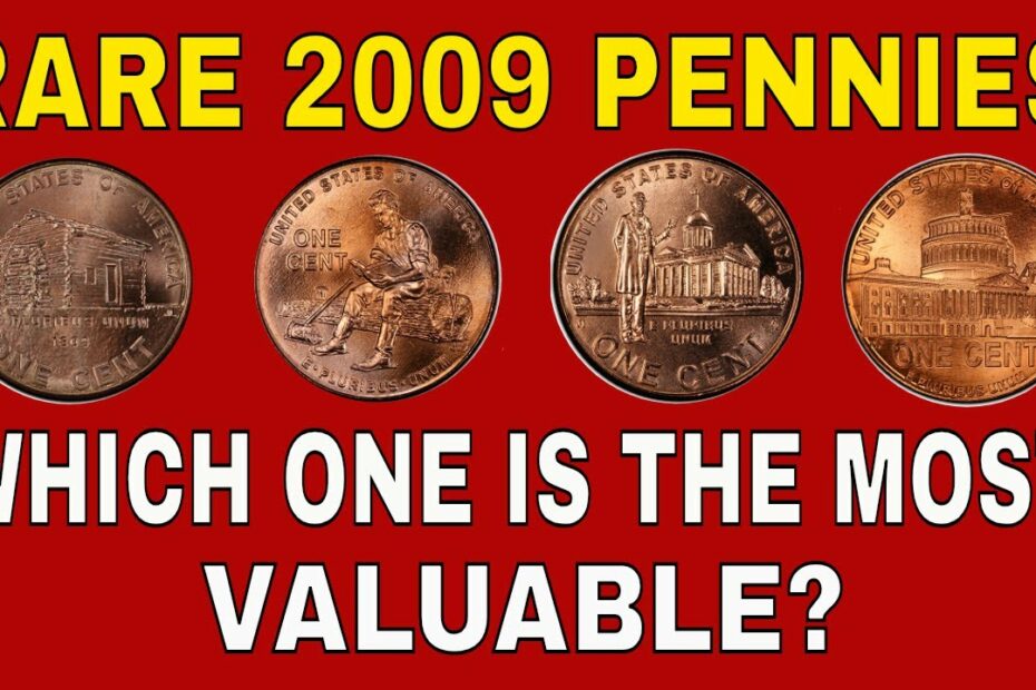 Rare 2009 Penny Coins Worth Money! Valuable 2009 Pennies To Look For! -  Youtube