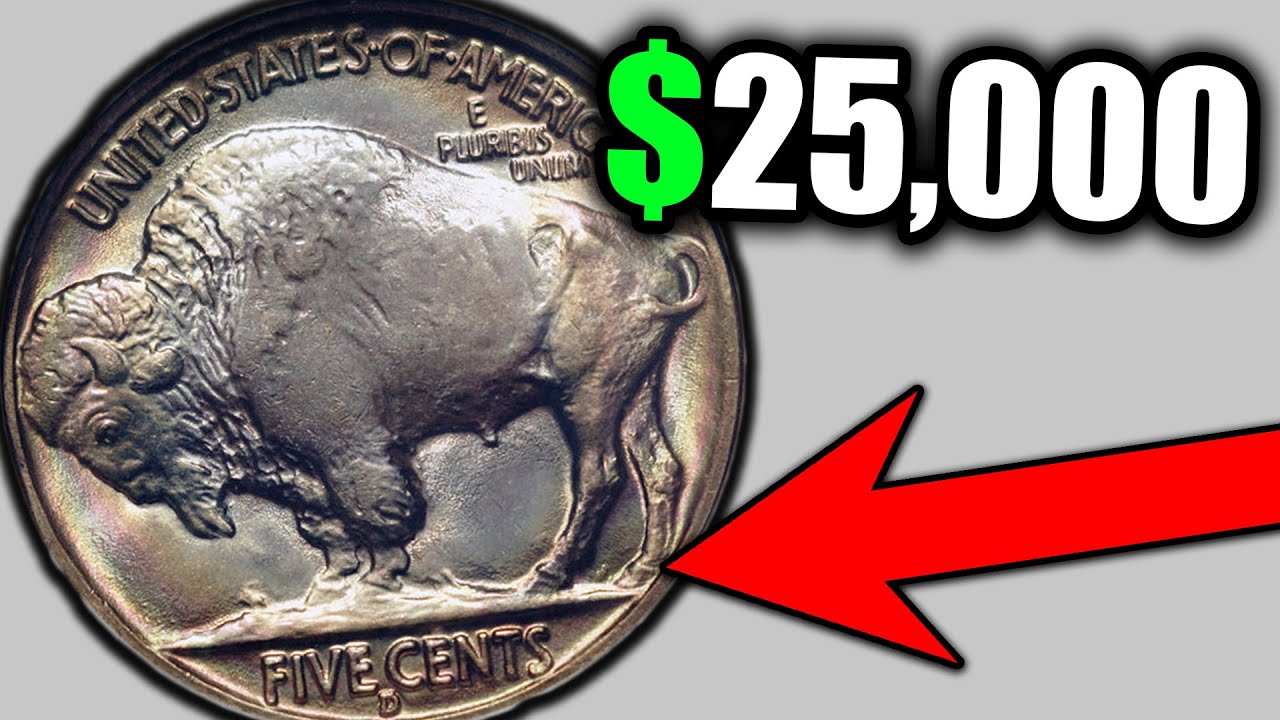 Why These 1938 Buffalo Nickels Are Worth A Lot Of Money!! - Youtube