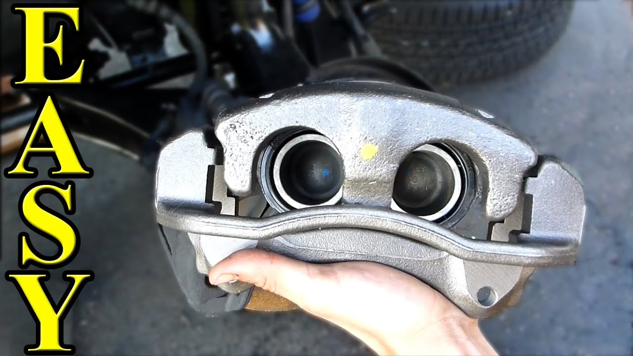 How To Replace A Brake Caliper - Youtube