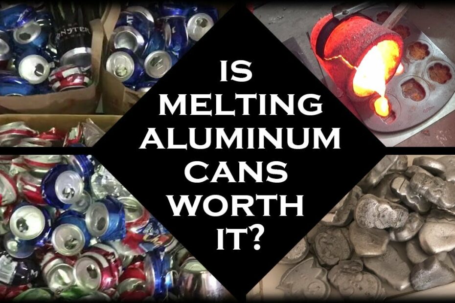 Is Melting Aluminum Cans Worth It? - Pure Aluminum Ingots From Cans -  Youtube