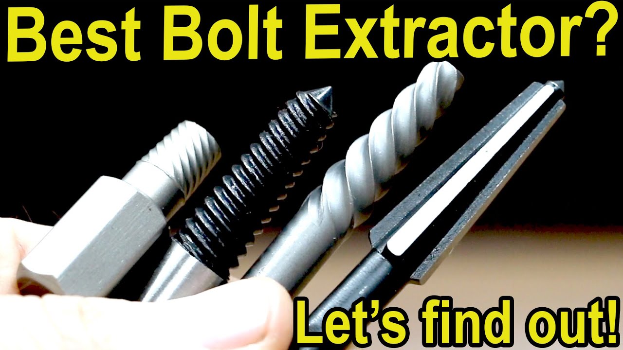 Best Bolt Extractor? Let'S Find Out! Drill Hog, Bosch, Irwin, Speed Out,  Ryobi Broken Screw Sets - Youtube