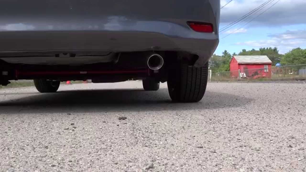 Borla Pro Xs Exhaust - 2013 Toyota Corolla (Stock Vs. Borla Revving  Comparison) - Youtube