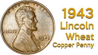 1943 Copper Penny - Value, Mint Mark, Errors And More