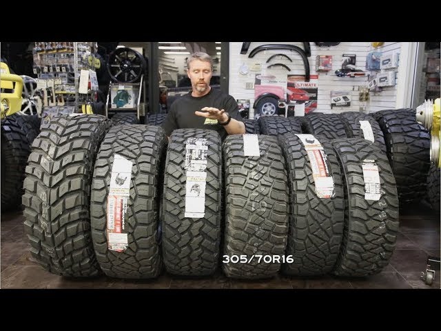 Off-Road Tire Size Comp: 285 Vs 295 Vs 305 Vs 315 Vs 37