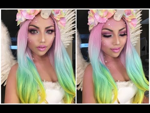 Magical UNICORN Makeup Tutorial !!!