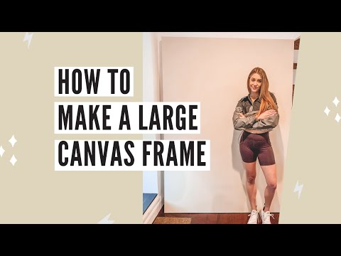 How To Make A Large Canvas