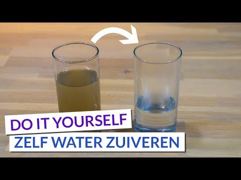 Water zuiveren | Van slootwater naar drinkwater | DIY