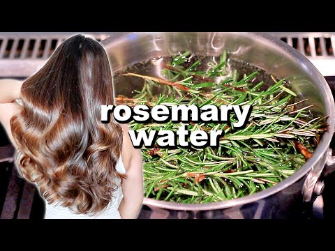 ROSEMARY WATER FOR HAIR GROWTH | DIY Rosemary Water Recipe & How To Use It