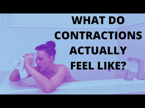 What do contractions feel like? + Have LESS PAINFUL Labor Contractions!