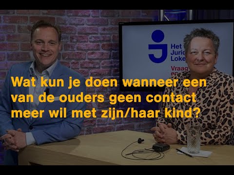 De vader van mijn kind wil hem niet meer zien. Wat kan ik doen? | Het Juridisch Loket