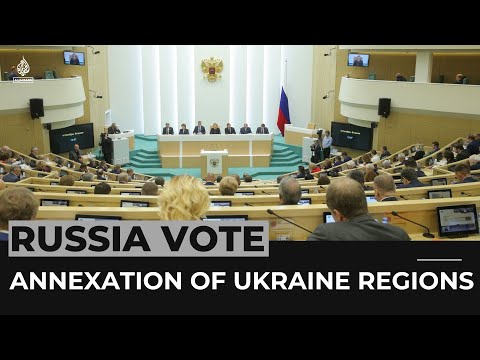 Russia's parliament ratifies annexation of four Ukrainian regions