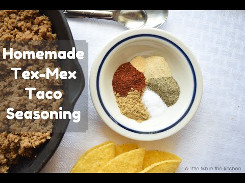 Homemade Tex-Mex Taco Seasoning