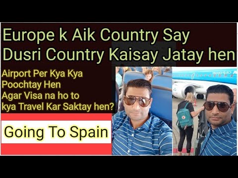 Going To Spain | Netherland Sy Spain By Air | KLM Airways | Europe Vlog |