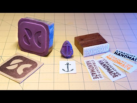 Make your own STAMPS! (Plus DIY rubber recipe!) | DIY Custom Rubber Stamps