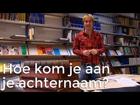 Hoe kom je aan je achternaam? | Vragen van Kinderen