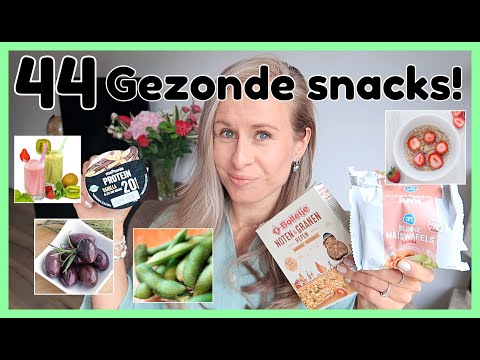 44 Gezonde Snacks - Tussendoortjes tips van een diëtist! //OPTIMAVITA